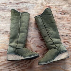 Koolaburra knee high suede boots